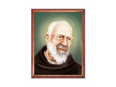 6163 Obraz Religijny Ojciec Pio