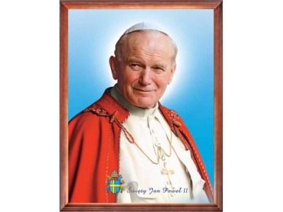 6163 Obraz Religijny Święty Jan Paweł II